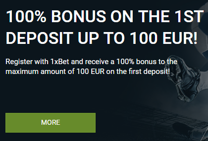 1xbet bonus